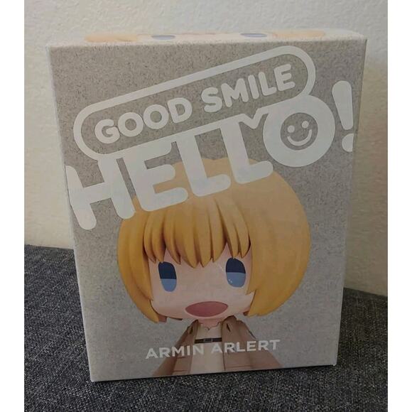 Attack On Titan Armin Arlert Hello! Good Smile Figure BNIB US Seller - Picture 1 of 3